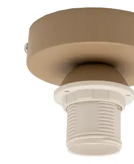 Svietidlá BRILAGI - Stropné svietidlo PARTY 1xE27/60W/230V priemer 10 cm béžové 8590828061359