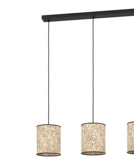 Svietidlá Eglo 43937 - Luster na lanku BUTTERBURN 3xE27/25W/230V 43937