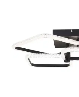 Svietidlá Brilliant - stmievateľné LED stropné svietidlo AYDIN LED/34W/230V čierna + s diaľkovým ovládaním G80745/76