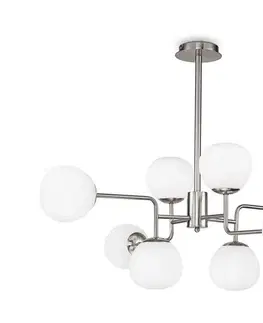 Svietidlá Maytoni MOD221-PL-08-N - Luster na tyči ERICH 8xE14/40W/230V chróm MOD221-PL-08-N