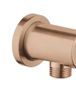 Svietidlá GROHE 27057DL0 - Nástenné kolienko RAINSHOWER DN 15 brúsené medené 27057DL0