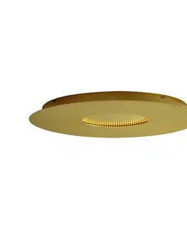 Stropné osvetlenie Moderné stropné svietidlo zlaté 60 cm vrátane LED s 3-stupňovým stmievaním - Morning