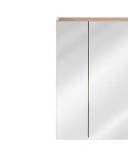 Skrinky do kúpeľne ArtCom Zrkadlová skrinka CAPRI Oak 842 | 60 cm