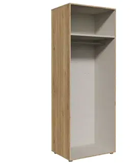 Vybavenie skríň Korpus Skrine Moduklix 74,4x204,5 Dub Mauvella