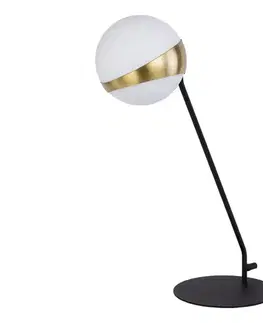 Lampy Jupiter 1712 - Stolná lampa ELFA 1xE14/40W/230V mosadz 1712