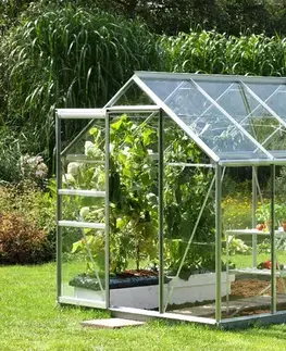 Skleníky Skleník VITAVIA VENUS 6200 číre sklo 3 mm Dekorhome