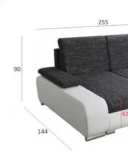 Rohové sedačky LADA rohová sedačka, Kronos 06/Madryt 124