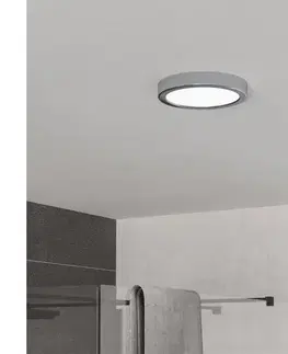 Svietidlá Eglo 901762 - LED kúpeľňové stropné svietidlo FUEVA LED/7,5W/230V pr.16,6 cm IP44 chróm 901762