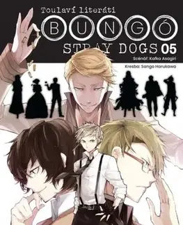 Manga Bungó Stray Dogs - Toulaví literáti 5 - Kafka Asagiri,Sango Harukawa,Petr Kabelka,Eliška Kabelková Vítová