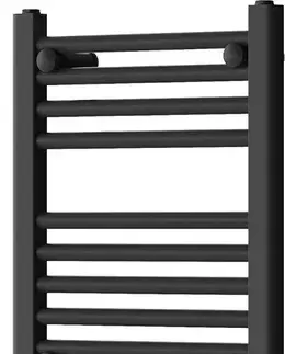 Radiátory do kúpeľne MEXEN/S - Mars radiátor + vykurovacia tyč 500 x 400 mm, 300 W, čierna W110-0500-400-6300-70