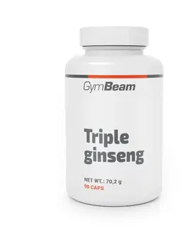 Rastlinné doplnky GymBeam  Triple ginseng