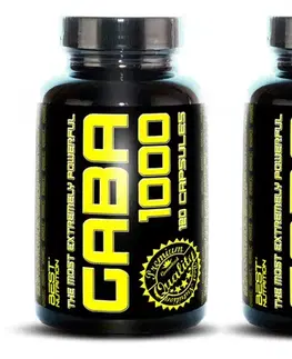 GABA 1+1 Zadarmo: GABA 1000 od Best Nutrition 120 kaps. + 120 kaps.