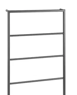 Doplnky do kúpeľne SAPHO - SKA nástenný sušiak uterákov 600x1150x100, čierna mat SKA502