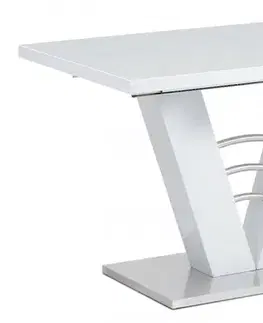 Jedálenské stoly Rozkladací jedálenský stôl HT-510 WT Autronic