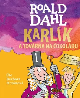 Dobrodružstvo, napätie, western Tympanon Karlík a továrna na čokoládu - Audiokniha CD