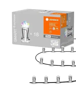 LED osvetlenie Ledvance - LED RGB Vonkajšie dekoračné svietidlo SMART+ 18xLED/4W/230V IP65 Wi-Fi 4058075478558