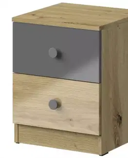Všetky produkty Nočný stolík Nero 09 Šedá Lesk