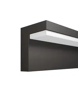 Záhradné lampy Philips 16483/93/P0 - LED vonkajšie nástenné svietidlo BUSTAN 2xLED/4,5W IP44 16483/93/P0