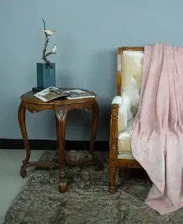 Ozdobné prikrývky Deka ELINA 130x170 cm ružová