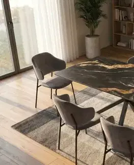 Jedálenské stoly Jedálenský stôl MORFEUS Dekorhome