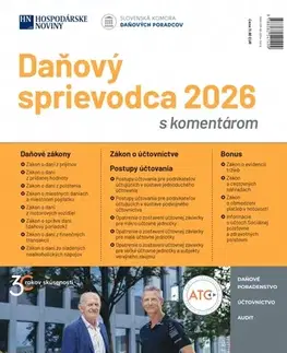 Dane, účtovníctvo Daňový sprievodca 2026 s komentárom - Kolektív autorov