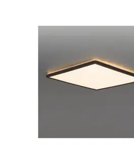 Svietidlá  LED kúpeľňové svietidlo NIVERA LED/18W/230V IP54 30x30 cm čierne + DO 004113