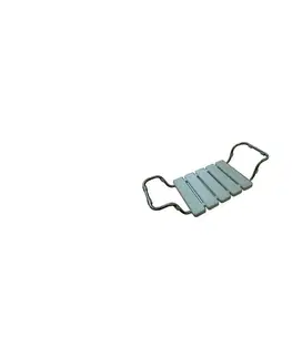 Svietidlá BEMETA Sedátko do vane 84x13 cm strieborné/biele 338125066