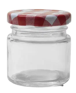 Dózy na potraviny MAKRO - Dóza sklenená s viečkom 70ml