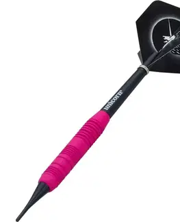 Šípky Šípky Unicorn Core Plus Rubberised Brass Pink 3ks 17 g