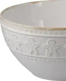 Misy a misky Kinekus Misa vianočná 2000 ml keramika biela