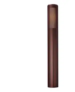 Záhradné lampy Nordlux - Vonkajšia lampa ALUDRA 1xE27/15W/230V IP44 hnedá 95,4 cm 2118038261