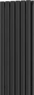 Radiátory do kúpeľne MEXEN - Dallas vykurovací rebrík/radiátor 1600 x 360 mm, 1039 W, čierny W214-1600-360-00-70