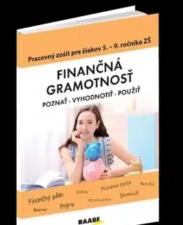 Učebnice pre ZŠ - ostatné Finančná gramotnosť – PZ pre 5.– 9.ročník - Mária Kubovičová