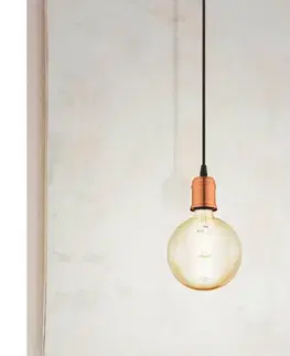 Svietidlá Eglo 32539 - Luster na lanku YORTH 1xE27/60W/230V 32539