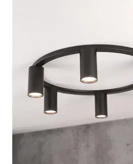 Svietidlá BRILAGI - Stropné svietidlo SELE 6xGU10/30W/230V čierne WO-SELEP-C05-BLK-OEM