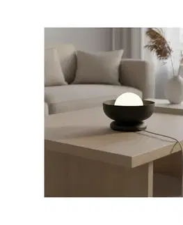 Lampy EMIBIG Stolná lampa OZZY 1xG9/8W/230V čierna 1515/LN1