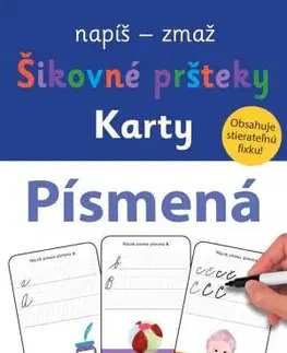 Príprava do školy, pracovné zošity Písmená - Šikovné pršteky
