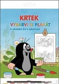 Pre deti a mládež - ostatné Krtek - Vybarvi si plakát
