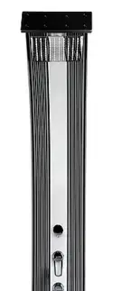Solárne sprchy 40 L Hanscraft Solárna sprcha DADA CURVE s ručnou sprchou (antracit/inox)