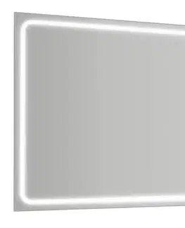 Kúpeľňové zrkadlá SAPHO - GEMINI zrkadlo s LED osvetlením 120x60cm, chytré funkcie GM120K