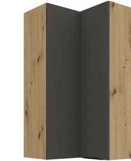 Kuchynské skrinky visiace Kuchynská skrinka Aria-Gr/Ar Anti Fingerprint 60x60 Gn-108 2f (90°)