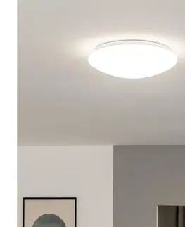 Svietidlá Eglo 33219 - LED RGB stropné svietidlo GIRON-C LED/17W/230V priemer 30 cm biela 33219