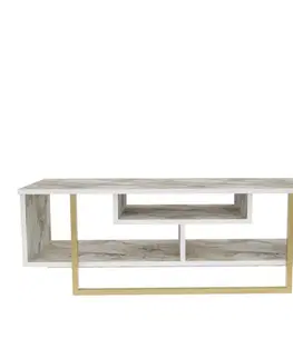 TV stolíky TV stolík Asal 120 - Ephesus, Gold