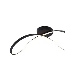 Svietidlá Zuma Line 19600C-BK - LED Prisadený luster ERDA LED/45W/230V 3000/4000/6000K 19600C-BK