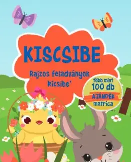 Nalepovačky, vystrihovačky, skladačky Kiscsibe - Rajzos feladványok kicsibe'
