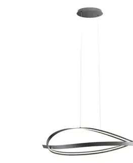 Svietidlá Redo 01-3617 - LED stmievateľný luster na lanku IMPULS LED/38W/230V čierna 01-3617