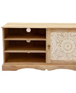 TV stolíky TV stolík Sita 120x60x45 indický masív mango