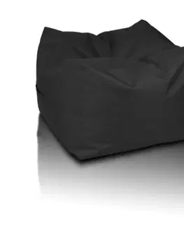 Sedacie vaky a kocky Sedací vak Taburetka Cubo TiaHome - Zelená