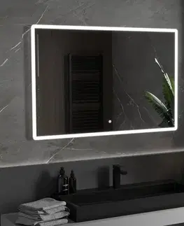 Kúpeľňové zrkadlá MEXEN - Navia zrkadlo s osvetlením 120 x 80, LED 6000K, 9803-120-080-611-00
