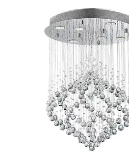 Svietidlá Luxera  - Krištáľový prisadený luster CHESTER 6xGU10/50W/230V 